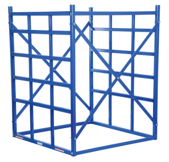 Steel Long Bar Pigeon Hole Rack 48 In. x 48-1/2 In. x 60 In. 7700 Lb. Capacity