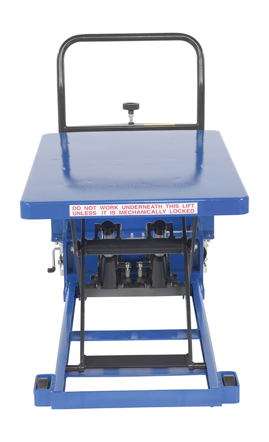 Steel Low Profile Scissor Carts with Auto Shift 23-5/8 In. x 35-1/2 In. 900 Lb. Capacity 