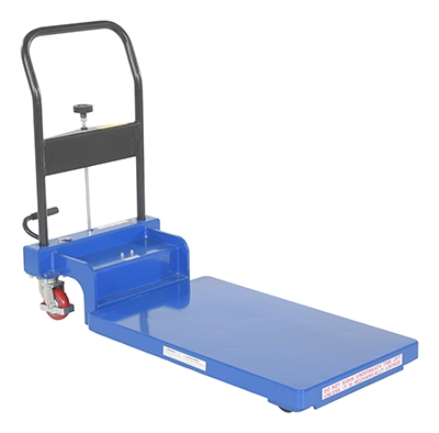 Steel Low Profile Scissor Lift Cart Auto Shift 19-5/8 In. x 32-1/4 In. 400 Lb. Capacity