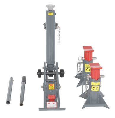 Steel Manual Hydraulic Fork Truck Jack 29 In. x 10 In. x 26 In. 15,000 Lb. Capacity