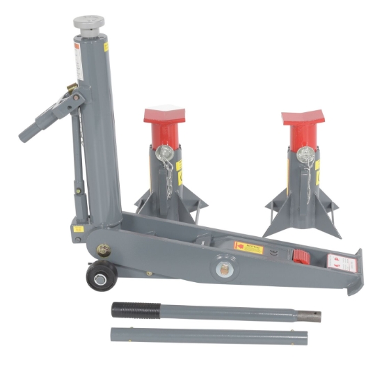 Steel Manual Hydraulic Fork Truck Jack 29 In. x 10 In. x 26 In. 15,000 Lb. Capacity