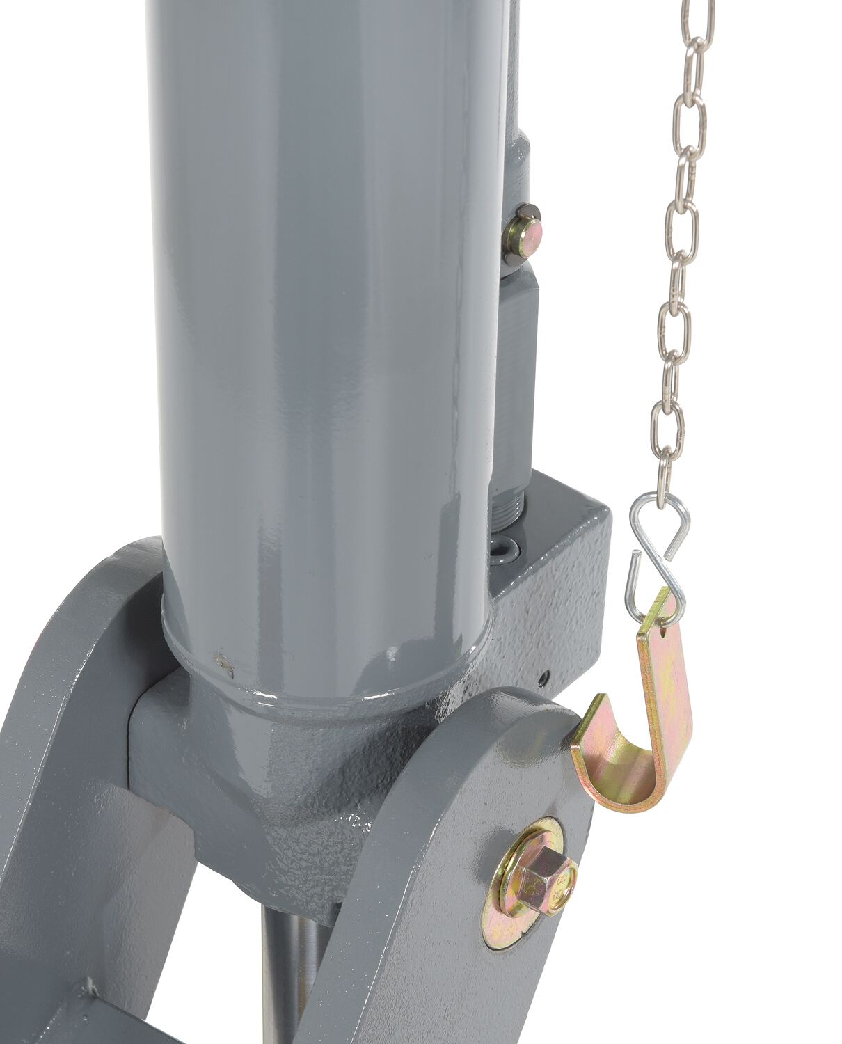 Steel Manual Hydraulic Fork Truck Jack 29 In. x 10 In. x 26 In. 15,000 Lb. Capacity