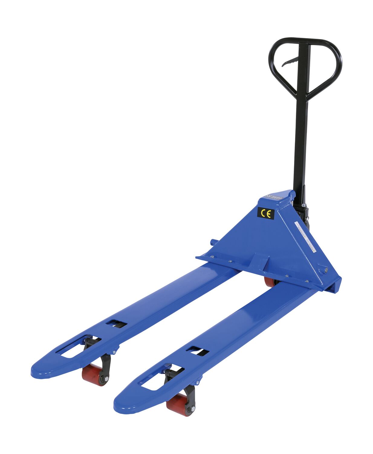 Steel Pallet Truck 48 In. Long 21 In. -27 In. Adjustable Width Forks 4,400 Lb. Capacity