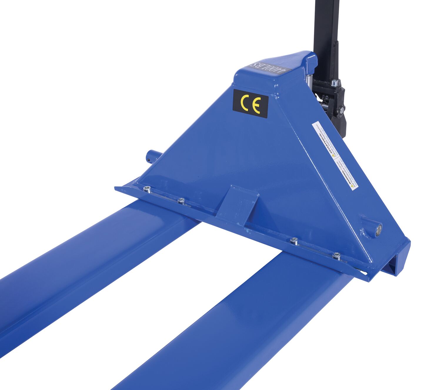 Steel Pallet Truck 48 In. Long 21 In. -27 In. Adjustable Width Forks 4,400 Lb. Capacity