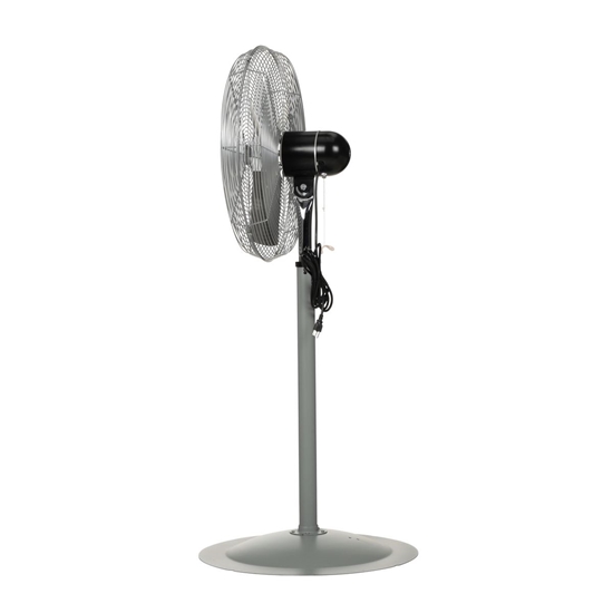 Steel Pedestal Circulatory Fan 65-1/2 In. Height