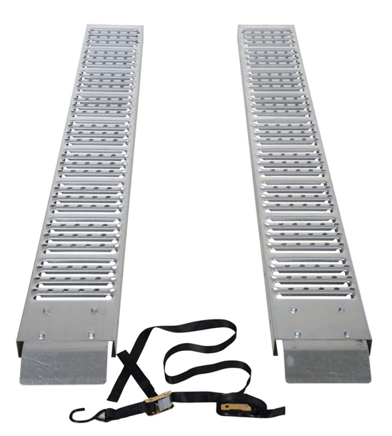 Steel Pick Up/Van Ramps 72 In. x 18 In. x 2 In. Set of 2 1,000 Lb. Capacity