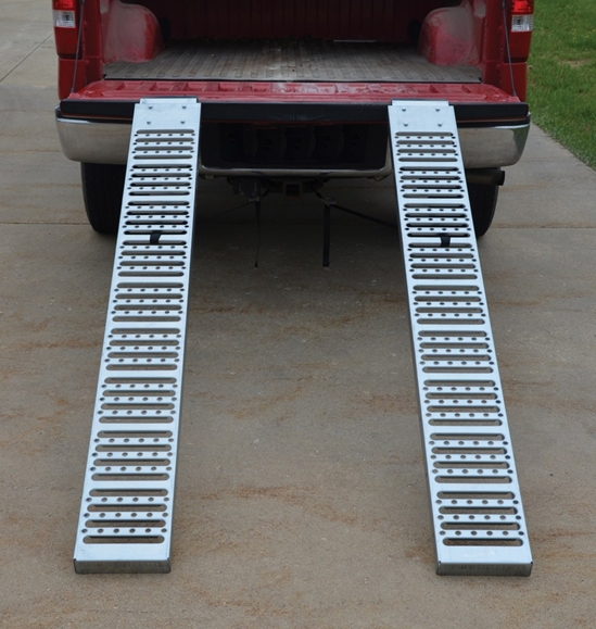 Steel Pick Up/Van Ramps 72 In. x 18 In. x 2 In. Set of 2 1,000 Lb. Capacity - RAMP-72