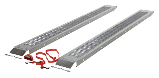  Steel Pick Up/Van Ramps 96 In. x 18 In. x 2 In. Set of 2 1,000 Lb. Capacity