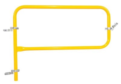 Steel Pipe Safety Railing Gate-P Shaped 48 In. x 36 In.