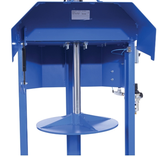 Steel Pneumatic Trash Compactor 55 Gallon 68 PSI Compaction Force