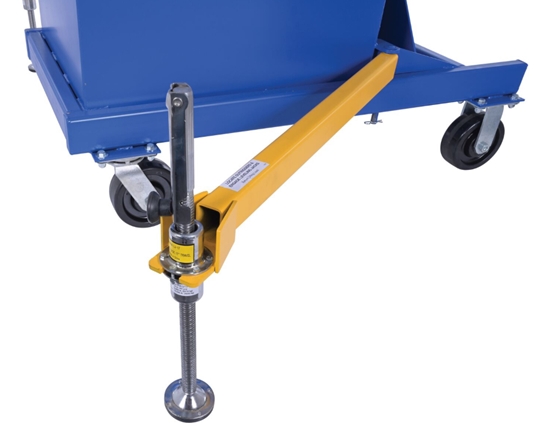 Steel Portable Cantilever Hoist 113-3/8 In. x 35-11/16 In. x 89 In. 4000 Lb. Capacity