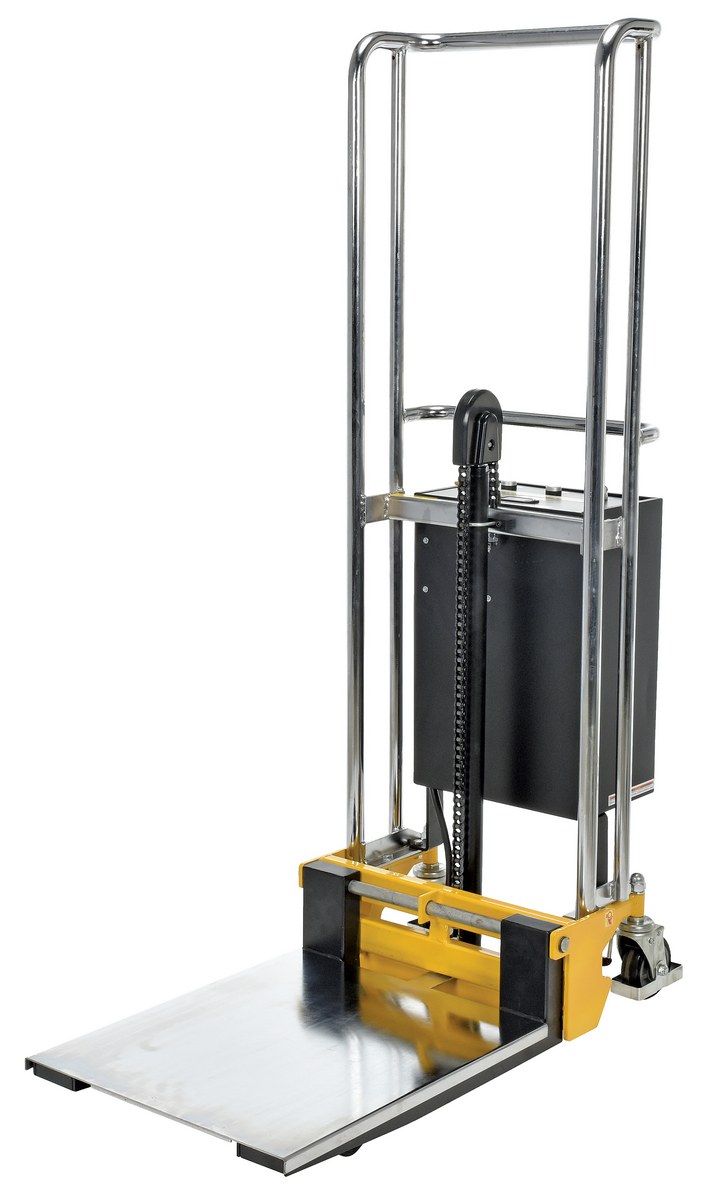 Steel Portable DC Powered Hefti-Lift 37 In. x 69 In. 880 Lb. Capacity