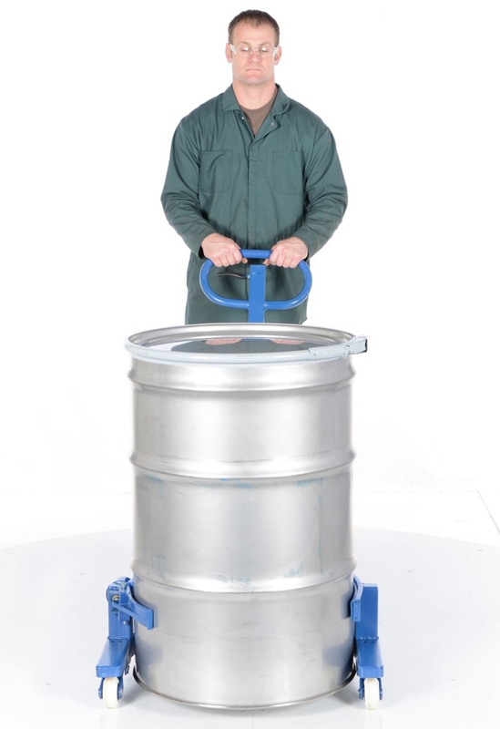 Steel Portable Drum Jack Accepts 55 Gallon Steel Drums 660 Lb. Capacity 