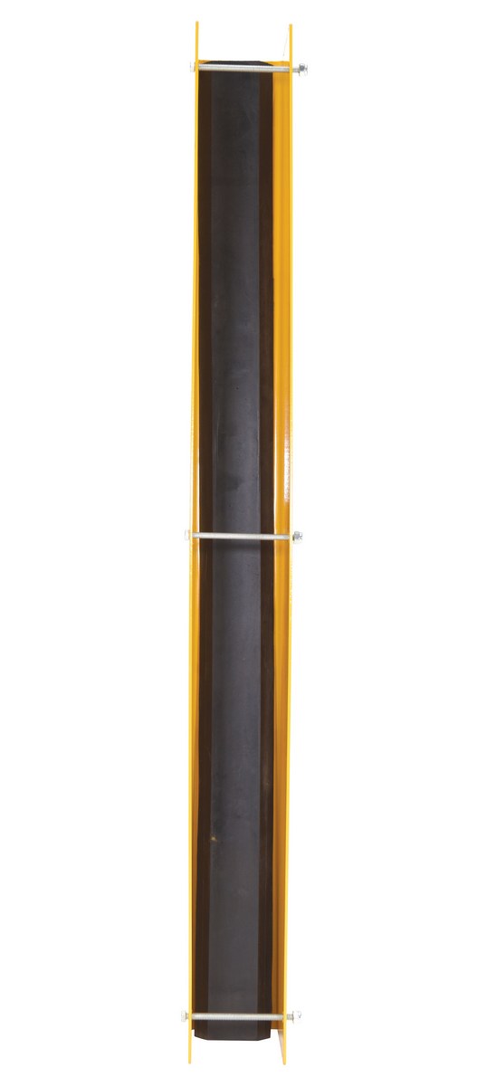 Steel Rack Guard With Rubber Bumper Insert 4-7/8 In. x 3-3/8 In. x 36 I