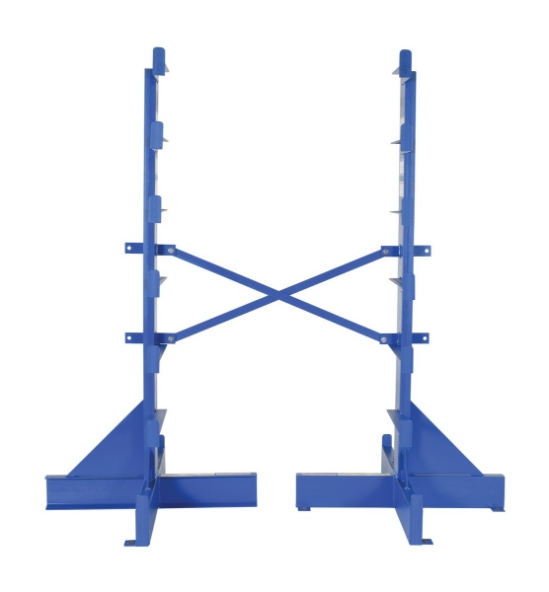 Steel Single Sided Bar Stock Tree Starter Unit 7 Levels 500 Lb. Capacity Per Arm