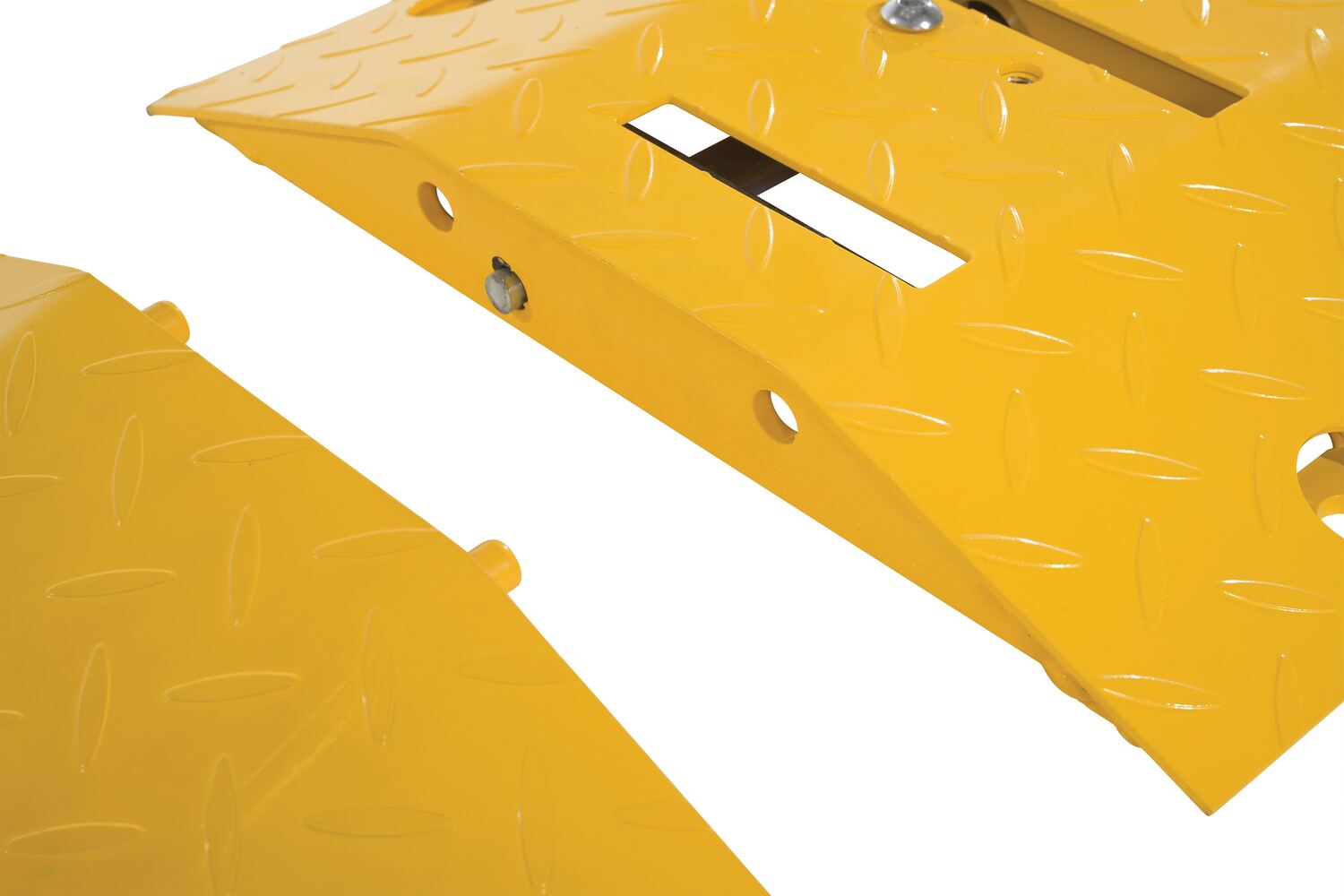 Steel Spiked Traffic Speed Bump End Caps