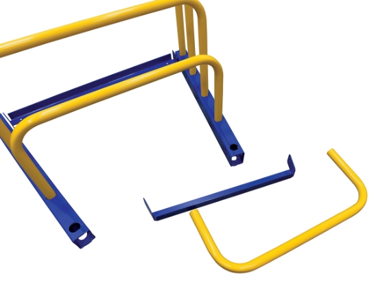 Steel Variable Height Sheet Rack Knock Down 1,500 Lb. Capacity