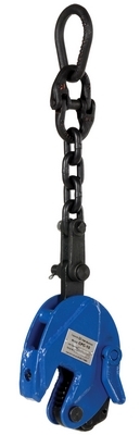 Steel Vertical Plate Clamp with Chain 4 In. x 1-31/32 In. x 16-7/8 In. 1000 Lb. Capacity