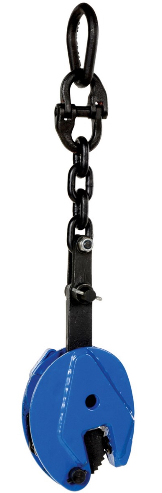 Steel Vertical Plate Clamp with Chain 4 In. x 1-31/32 In. x 16-7/8 In. 1000 Lb. Capacity - CPC-10