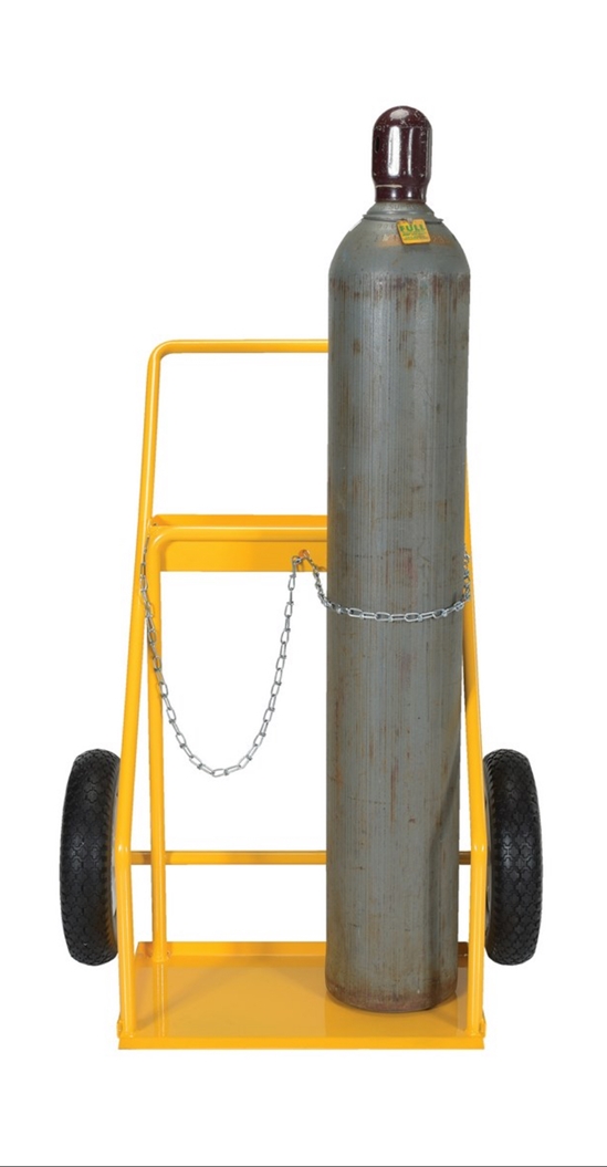 Steel Welding Cylinder Hand Truck 30-15/16 In. x 34-1/2 In. x 43-3/16 In. 250 Lb. Capacity