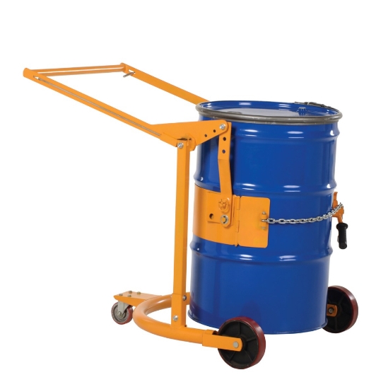 Steele Manual Drum Carrier/Rotator For Steel Drums 55 Gallon 800 Lb. Capacity