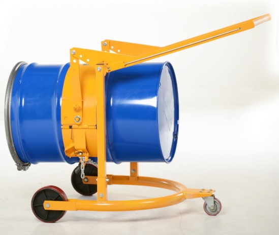 Steele Manual Drum Carrier/Rotator For Steel Drums 55 Gallon 800 Lb. Capacity - DCR-110-55