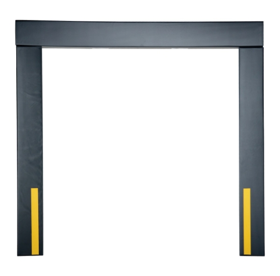 Vinyl Dock Seal 10 In. 8 Ft. x 8 Ft. Black