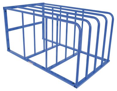Welded Steel Standard Sheet Rack 50 In. x 84 In. x 44 In. 1,500 Lb. Capacity