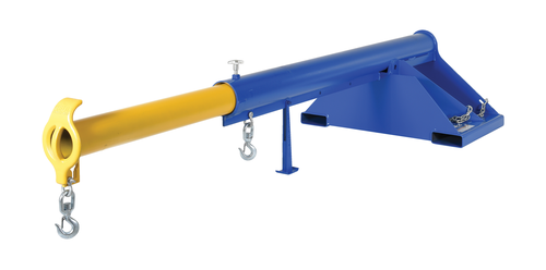 Steel Telescoping Lift Boom 36 In. Fork Pocket Center 6,000 Lb. Capacity