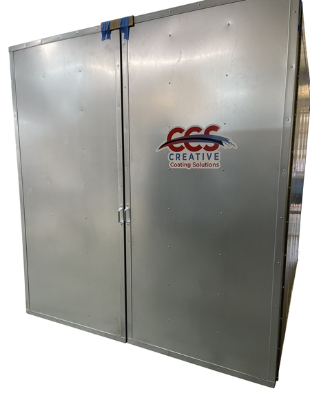 7' x 7' x 12' Gas Industrial Powder Coat Curing Oven