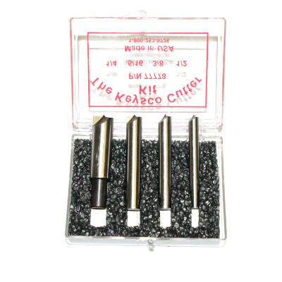 4 PC KEYSCO Spot Weld  Cutter Kit, High Speed Steel, Collision Center, Autobody, Auto Body, Auto Repair, Hot Rod, Street Rod