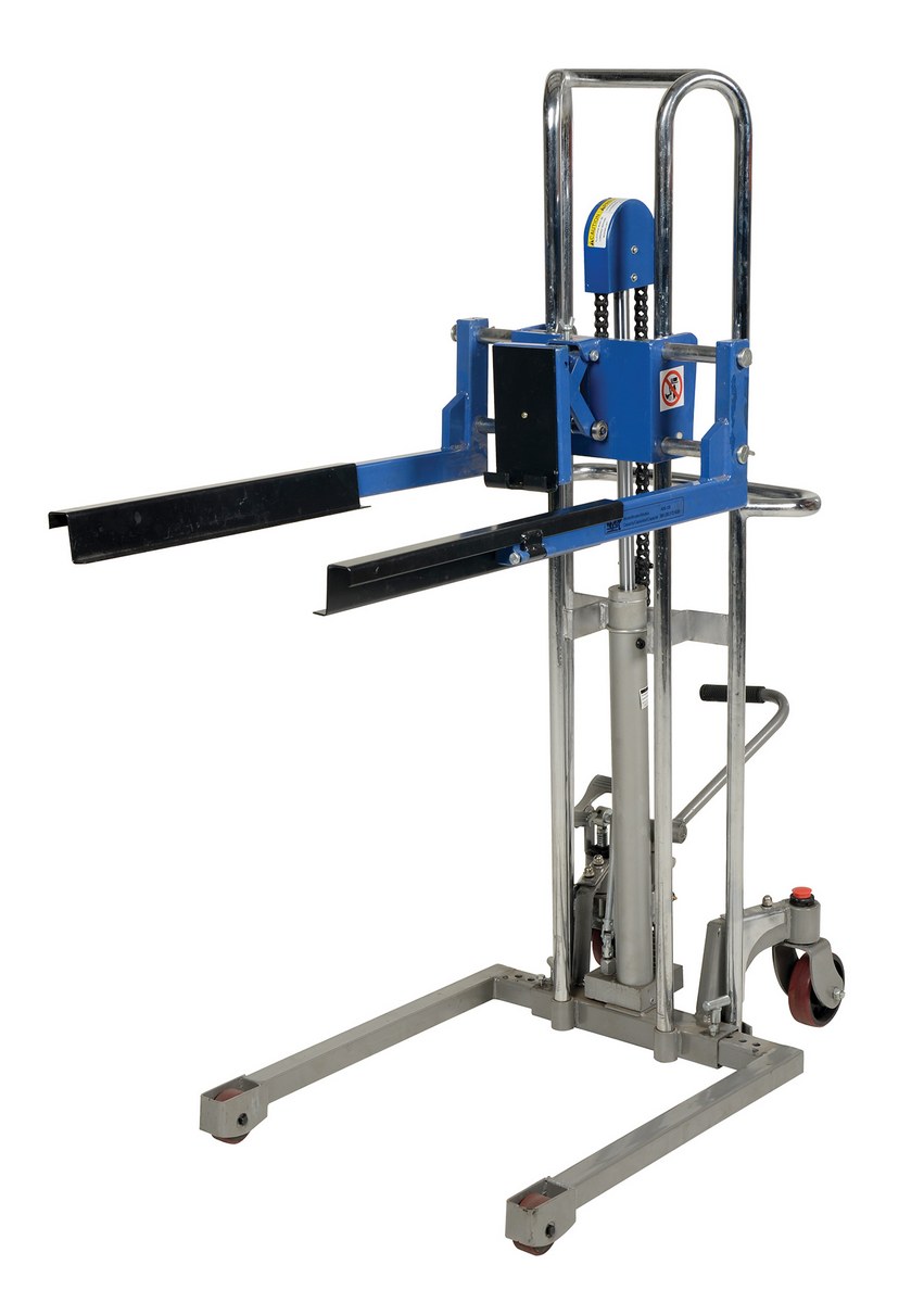 Steel Adjustable Box Stacker 42-1/4 In. Raised Height 380 Lb. Capacity