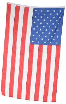 Nylon United States Flag 96 In. x 60 In. Projection Patriotism, Amade In America, America First, Nylon United States Flag 96 In. x 60 In. Projection