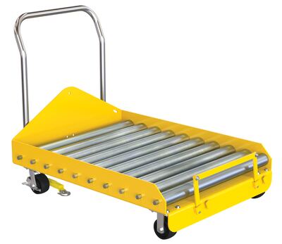 Fork Truck Battery Transfer Platforms with Caster 4000 Lb. Capacity 