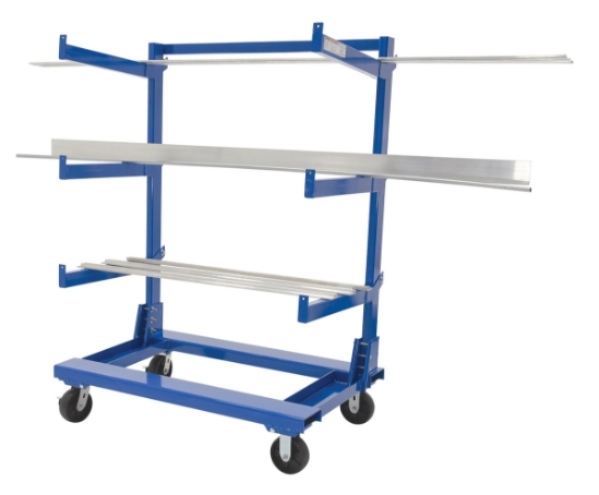 Steel Portable Cantilever Cart 30 In. x 48 In. 2000 Lb. Capacity
