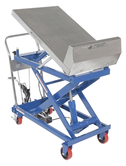 Steel Lift and Tilt Carts with Sequence Select 22 In. x 33-1/2 In. 1000 Lb. Capacity