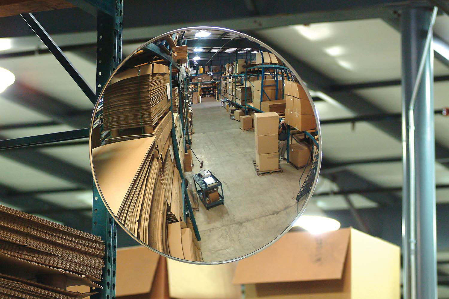 Acrylic Convex Indoor Mirror 12 In. Width 