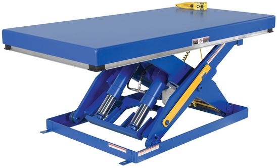 Steel Electric Hydraulic Lift Table 36 In. x 72 In. 5000 Lb. Capacity