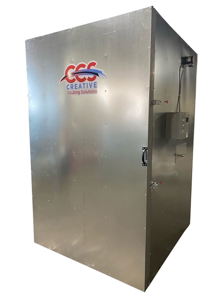 4' X 4' X 6' Gas Powder Coat Curing Oven