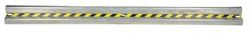 Galvanized Steel Straight Guard Rail 144 In. Length