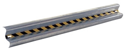 Galvanized Steel Straight Guard Rail 84 In. Length