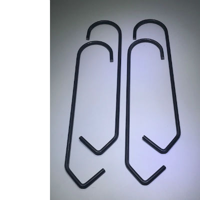 CV Powder Coat Hooks HCV-20045-38 | .180 Wire, 8" Length, 250 Pcs