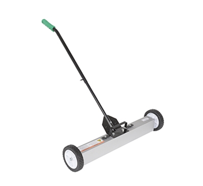 Aluminum Magnetic Sweeper Handle Release 32 In. x 34-5/8 In. x 31 In. 30 Lb. Capacity 