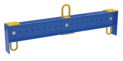 Steel Adjustable Spreader Beam 6 Ft Maximum Spread 10,000 Lb. Capacity 