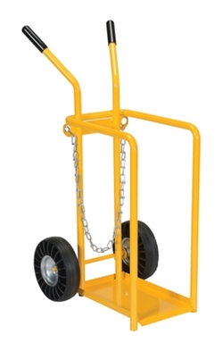 Steel Welding Cylinder Hand Truck 23-7/8 In. x 17-3/4 In. x 40-11/16 In. 150 Lb. Capacity