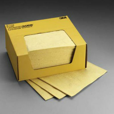 3M Chemical Sorbent Pads - 1 Case | Industrial Spill Control