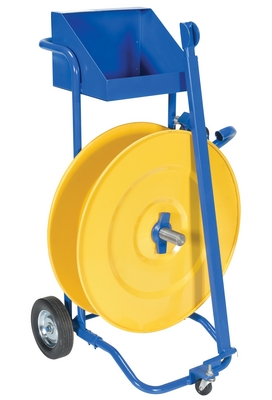 Steel Manual Pallet Probe Strapping Cart 