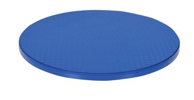 Steel 24 In. Carousel, 2K Capacity, Round Tread Top Plate
