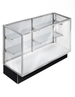 Metal Framed 70” Display case