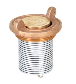 Brass Vertical Drum Vent Fits 30 & 55 Gallon Drum Capacity